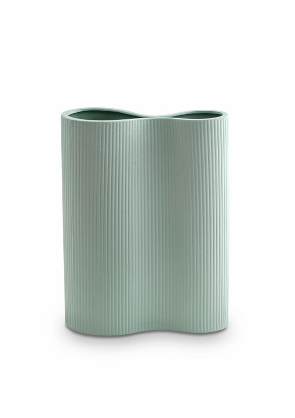 Ribbed Infinity Vase | Seamist