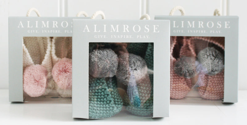 Alimrose Baby Booties | Butterscotch