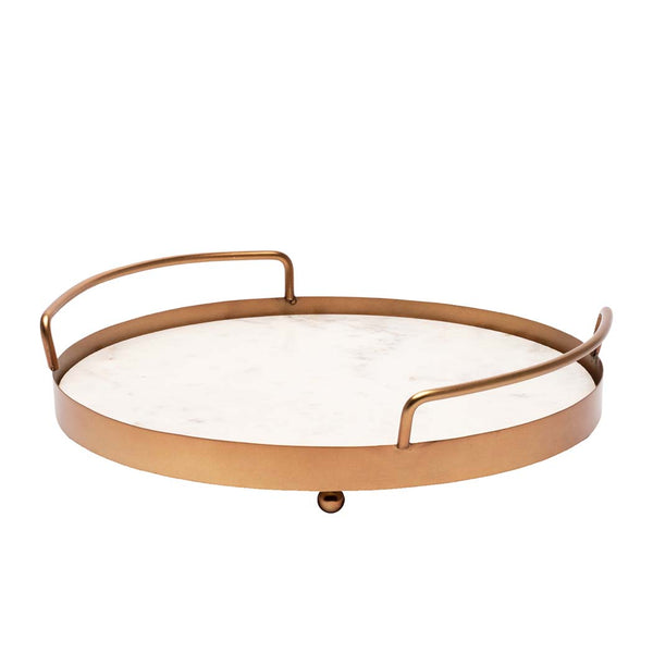 CLINQ Copper/ Marble Tray