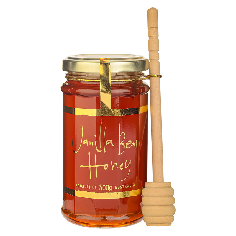 Ogilvie & Co - Fine Food Merchants Vanilla Bean Honey with Dipper 300g