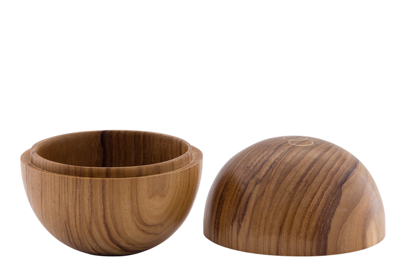 teak vessel + nurture - hyacinth + hawthorn