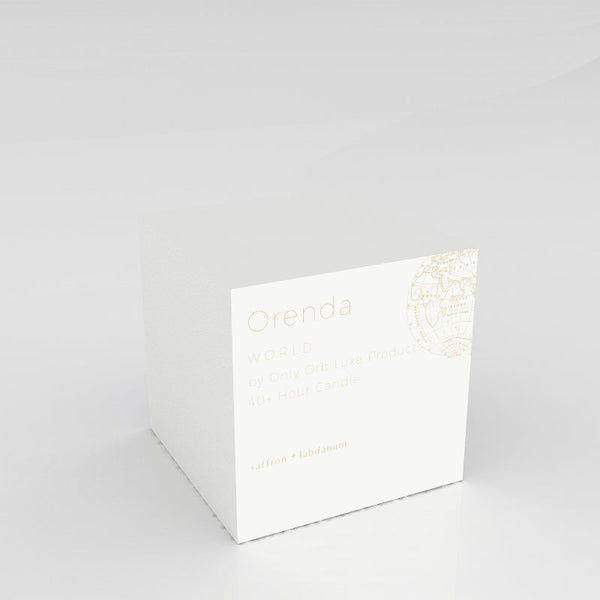 candle - orenda - saffron + labdanum