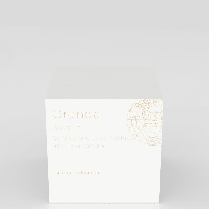 candle - orenda - saffron + labdanum