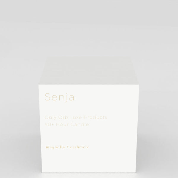 candle - senja - magnolia + cashmere