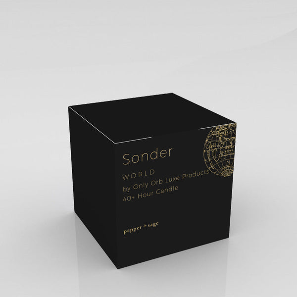 candle - sonder - pepper + sage