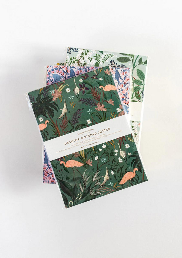 Notepad Jotter | Flamingoes