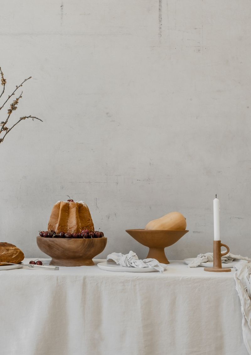 Alister Candle Holder | Terracotta