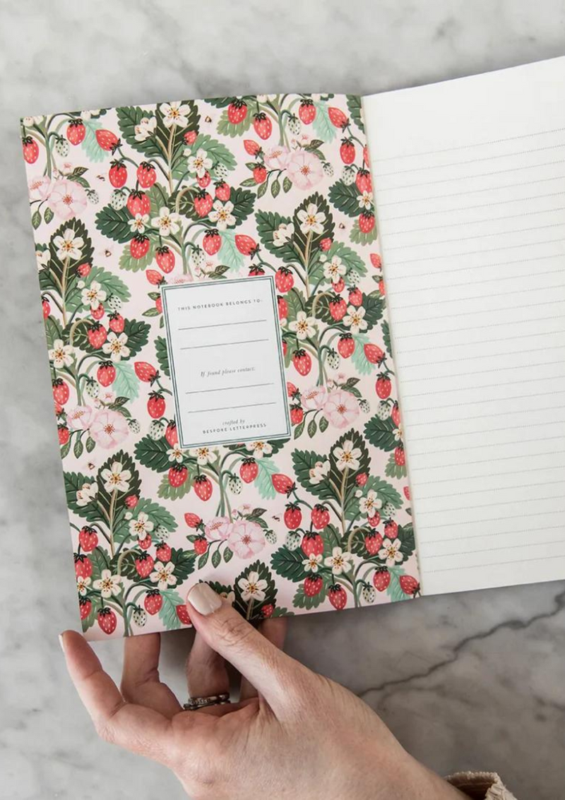 Desktop Notebook | Strawberries