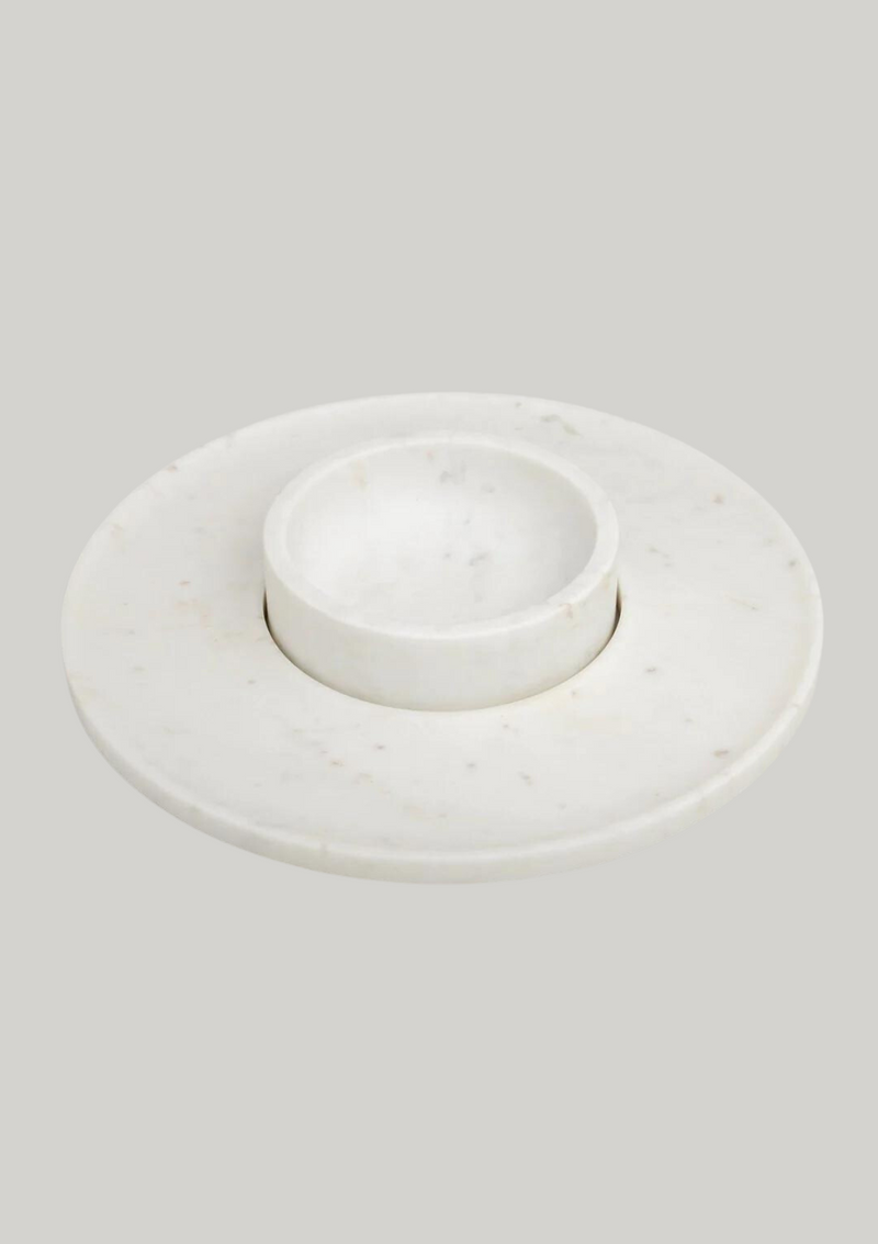 Marble Orbit Platter