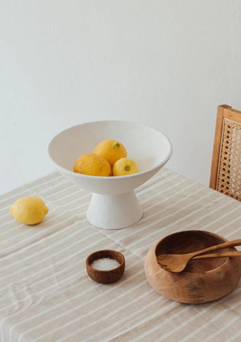 Nigel Fruit Bowl | White
