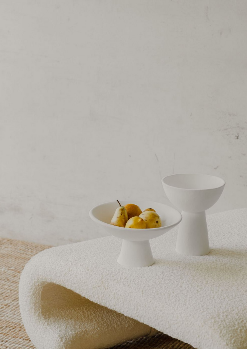 Nigel Fruit Bowl | White