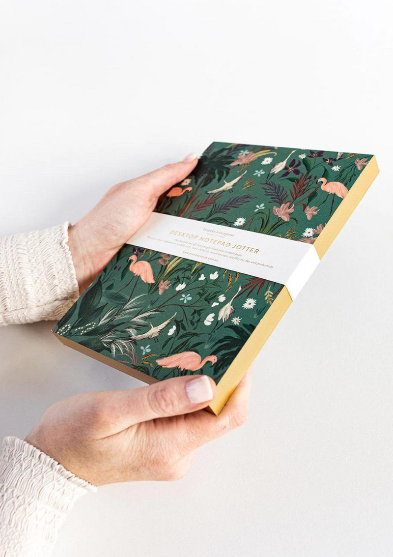 Notepad Jotter | Flamingoes