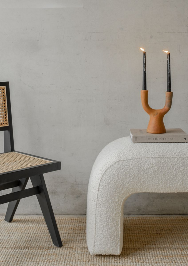 Hugo Candle Holder | Terracotta