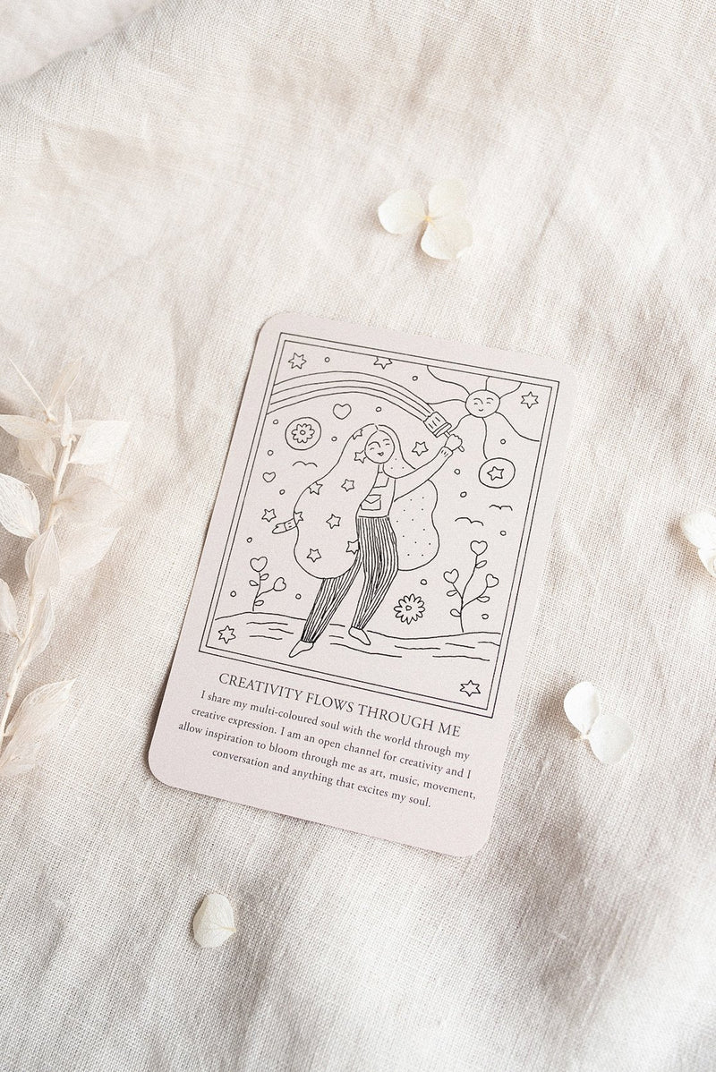 Self-Love Affirmation Cards Musings from the Moon