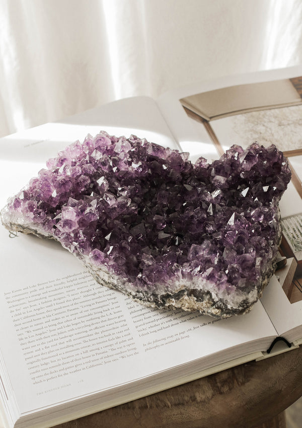 Amethyst Crystal Cluster