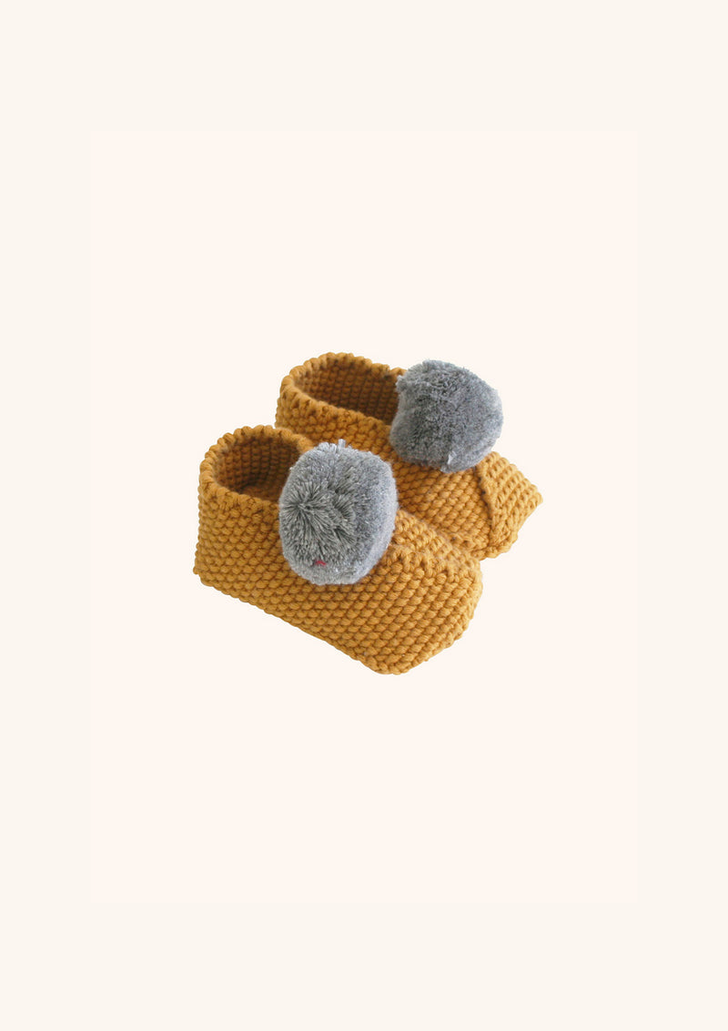 Alimrose Baby Booties | Butterscotch