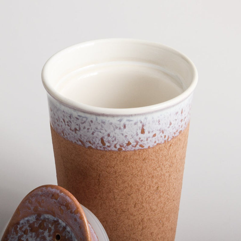 Ceramic Keep Cup Terracotta