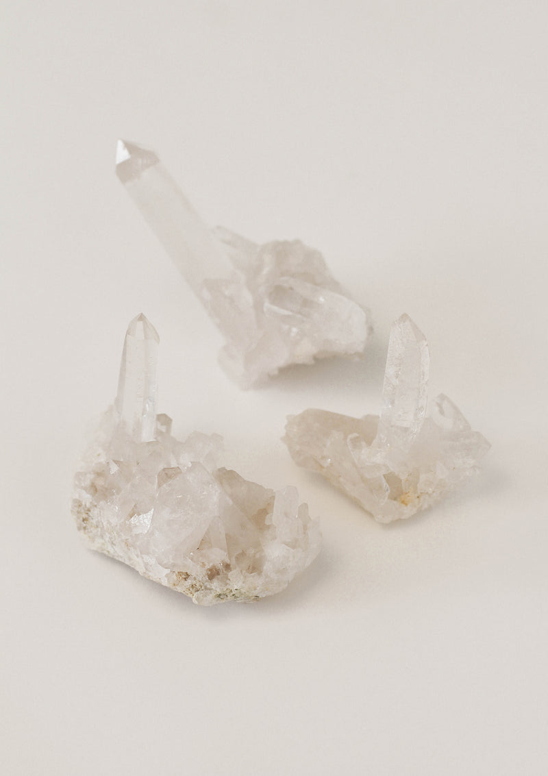 Clear Quartz Crystal Cluster