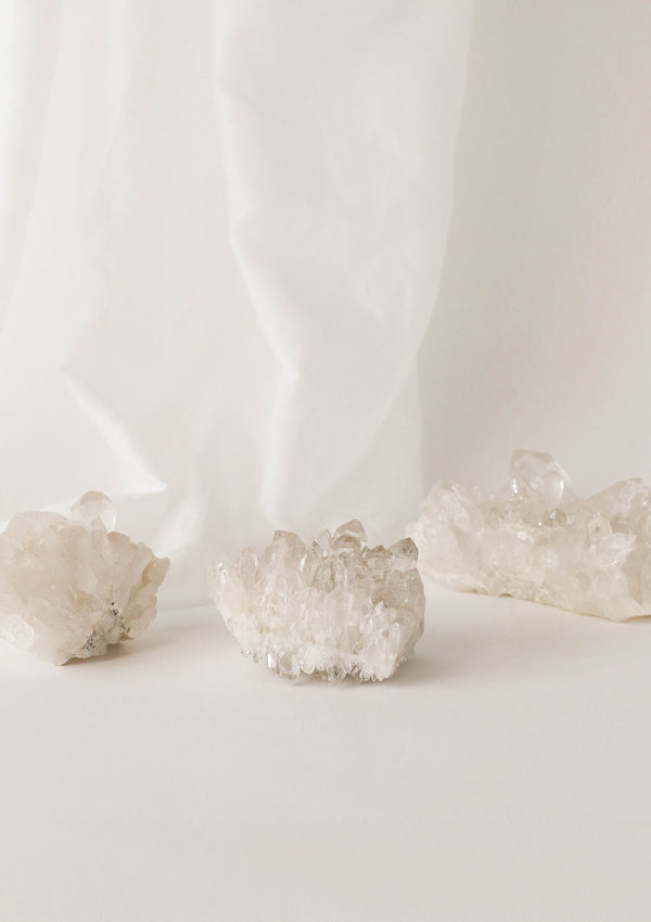 Clear Quartz Crystal Cluster