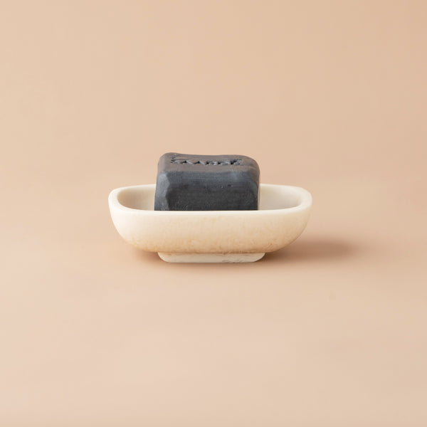 Flow Resin Soap Dish | Marshmallow