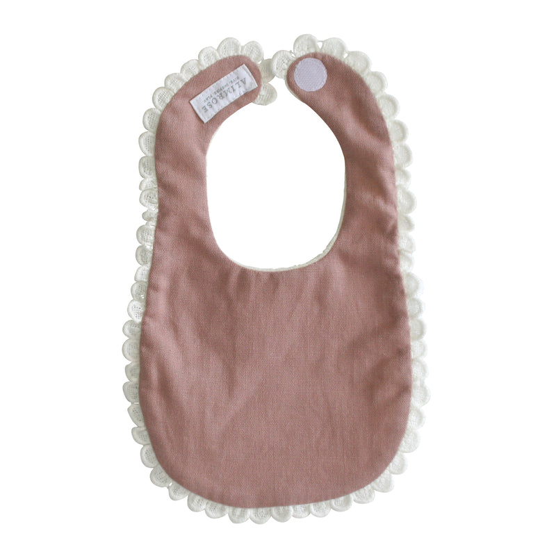Alimrose Lace & Linen Bib