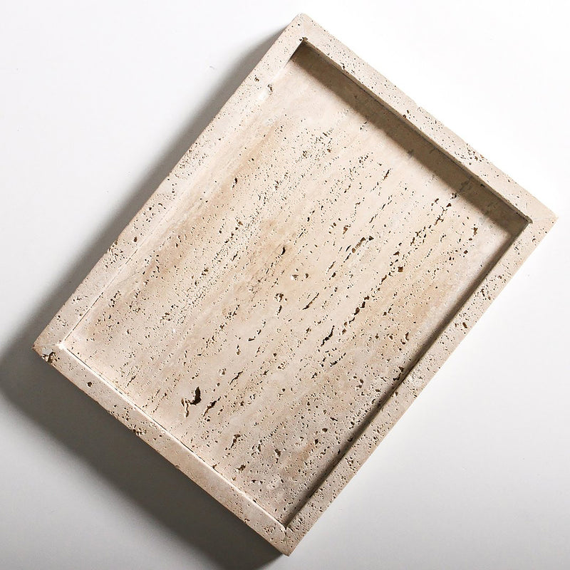 Lyssa Travertine Tray