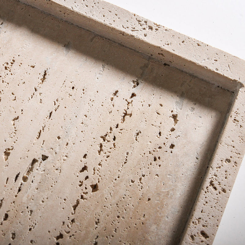Lyssa Travertine Tray