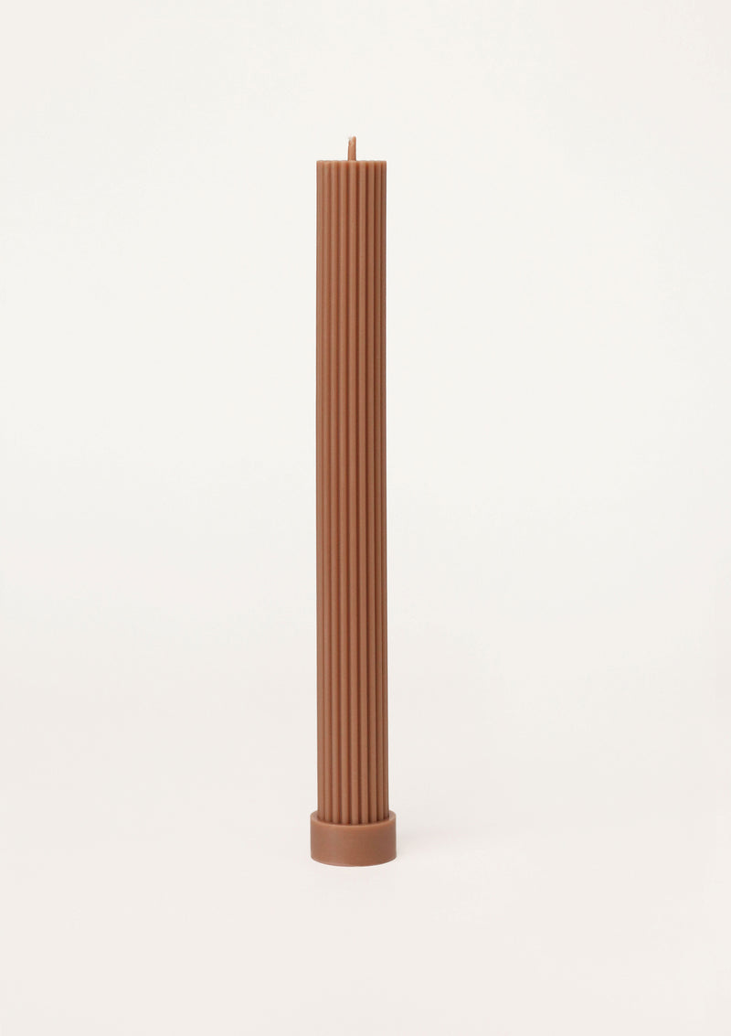 Pillar Column Candle | Mocha