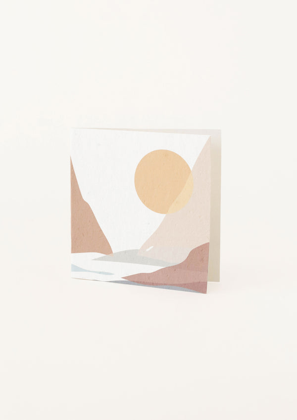 Plantable Seed Greeting Card | Mountain Lake