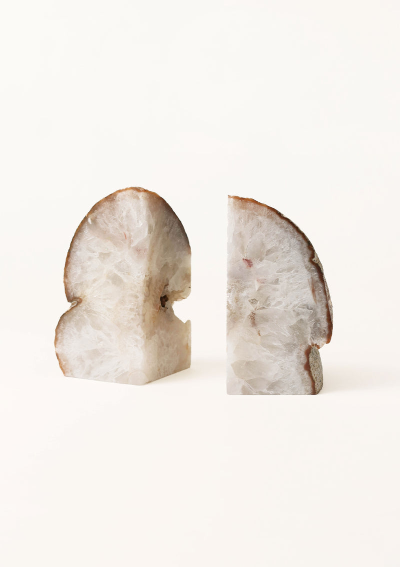 Natural Agate Book Ends Mother Earth