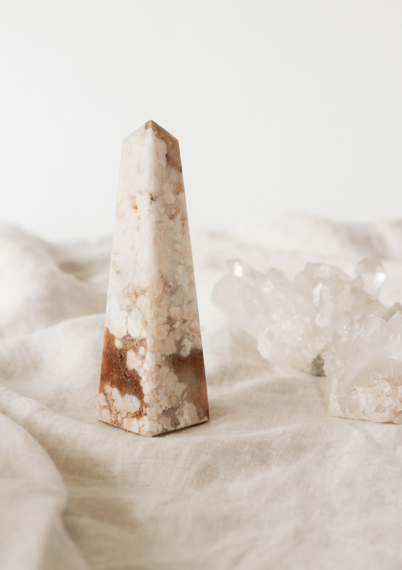 Pink Amethyst Obelisk