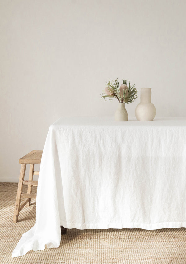 Linen Tablecloth | Off White