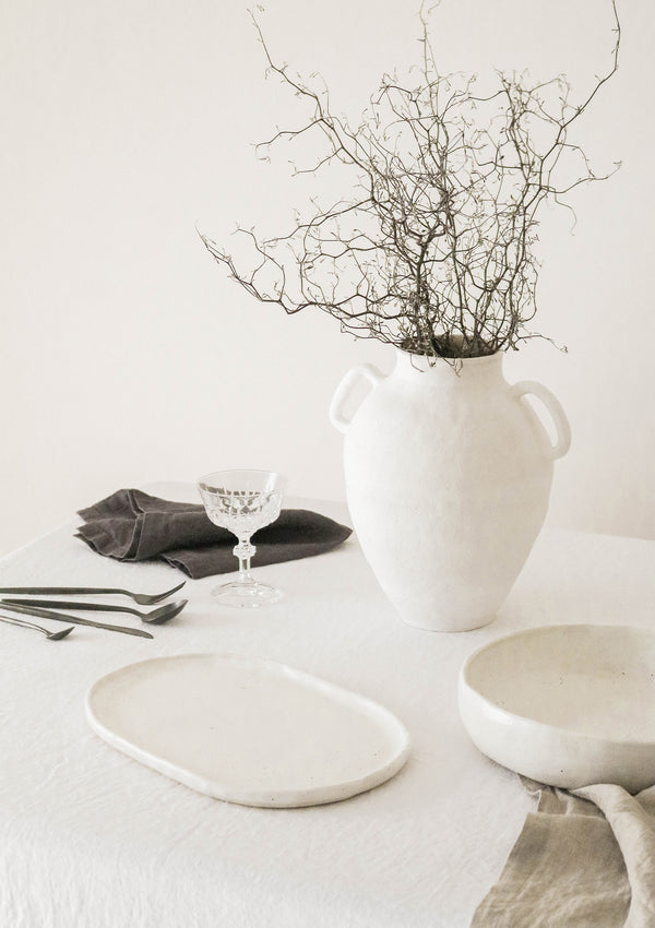 Linen Tablecloth | Off White