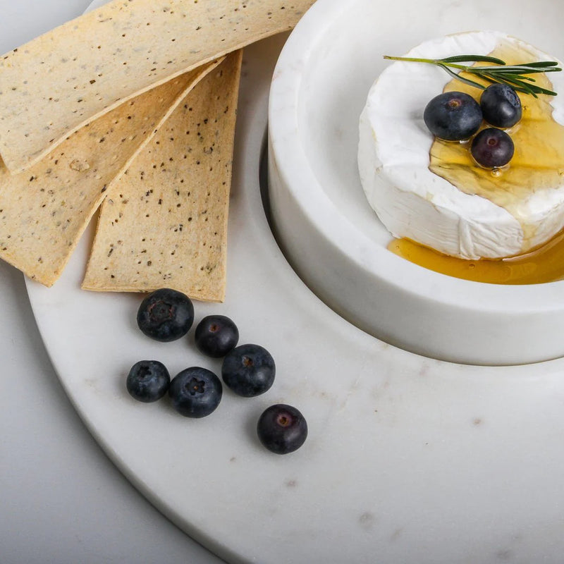 Marble Orbit Platter