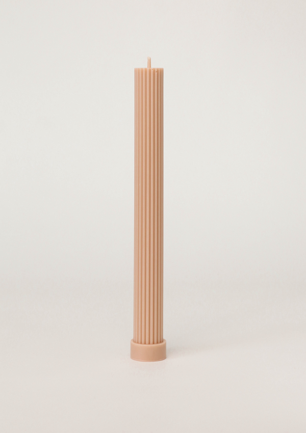 Pillar Column Candle | Peach