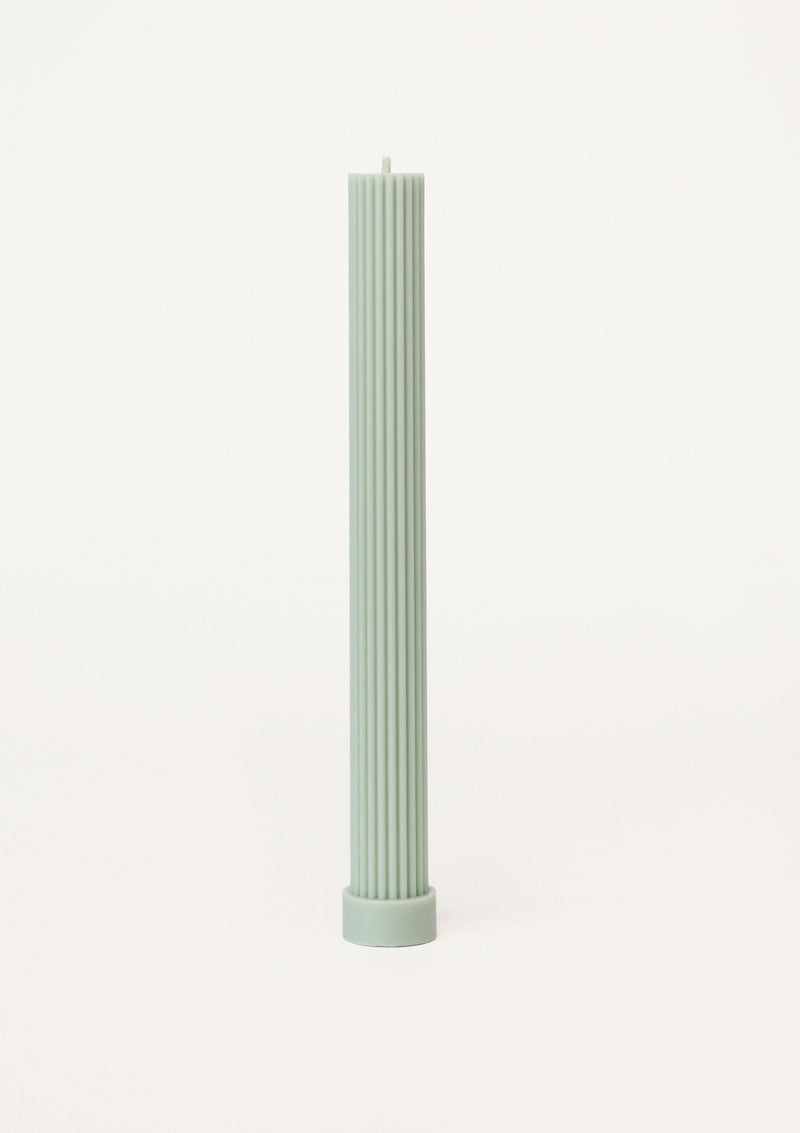 Pillar Column Candle Sage