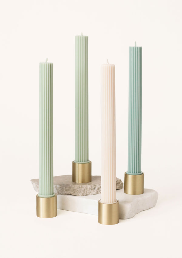 Pillar Column Candle Sage