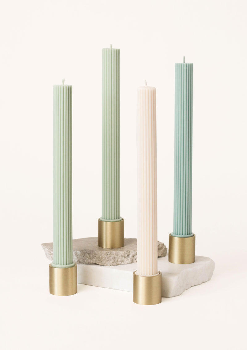 Pillar Column Candle Sage