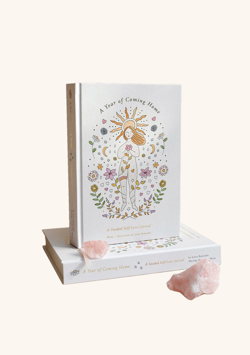 Musings from the Moon ''A Year of Coming Home' Guided Self-Love Journal