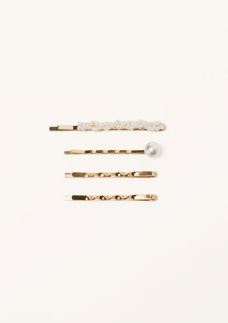 Simone Pearl Slide Set
