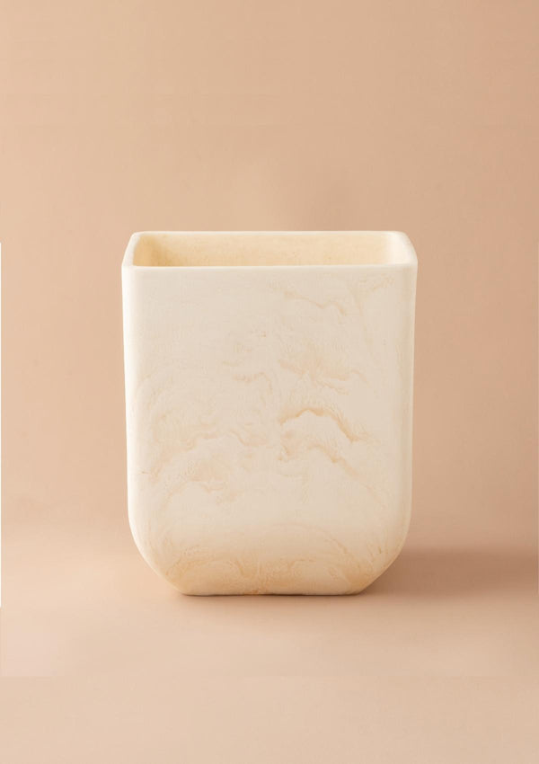 Flow Resin Toothbrush Holder | Marshmallow