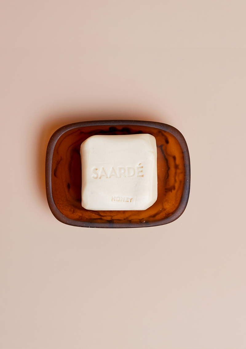 Flow Resin Soap Dish | Earth