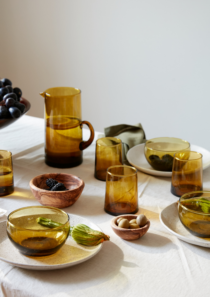 Olive Wood Salt and Pepper bowls