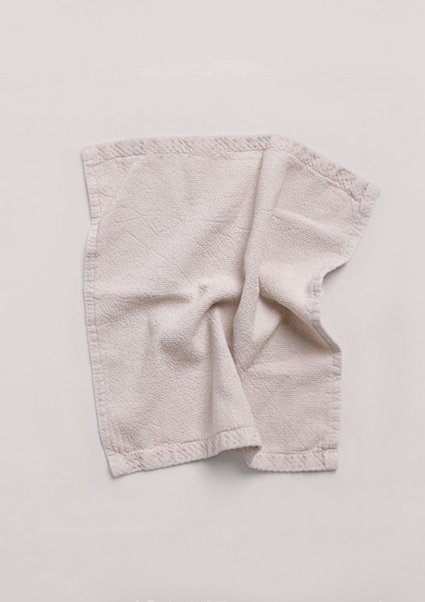 Vintage Wash Cotton Face Washer | Clay