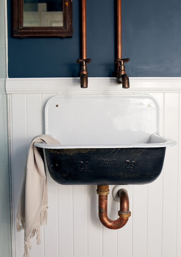 Vintage Wash Cotton Face Washer | Clay
