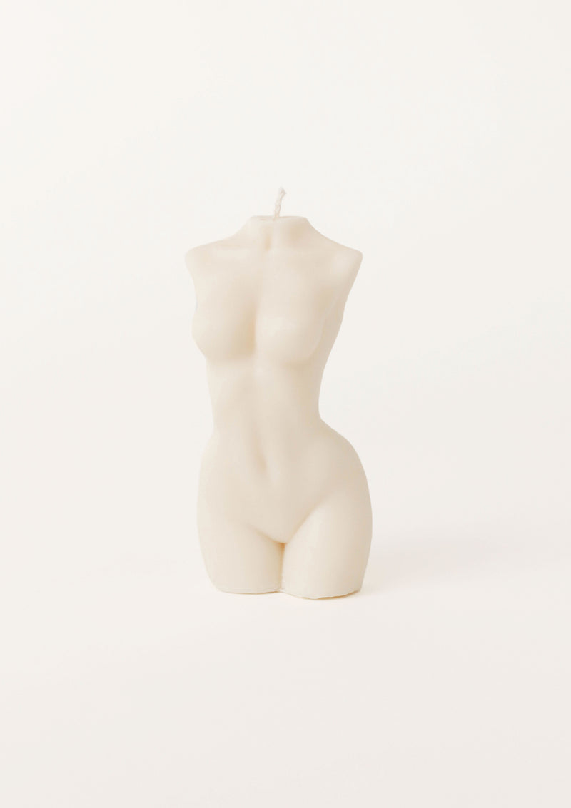 Venus Body Candle Ivory