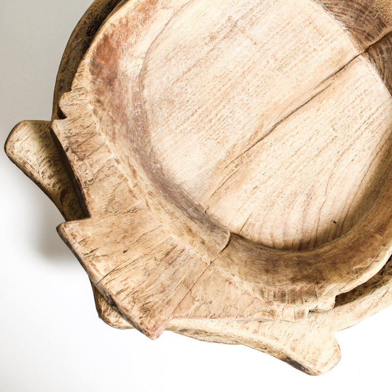 Vintage Indian Wood Bowl