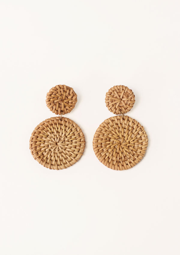 Zara Earrings Tan